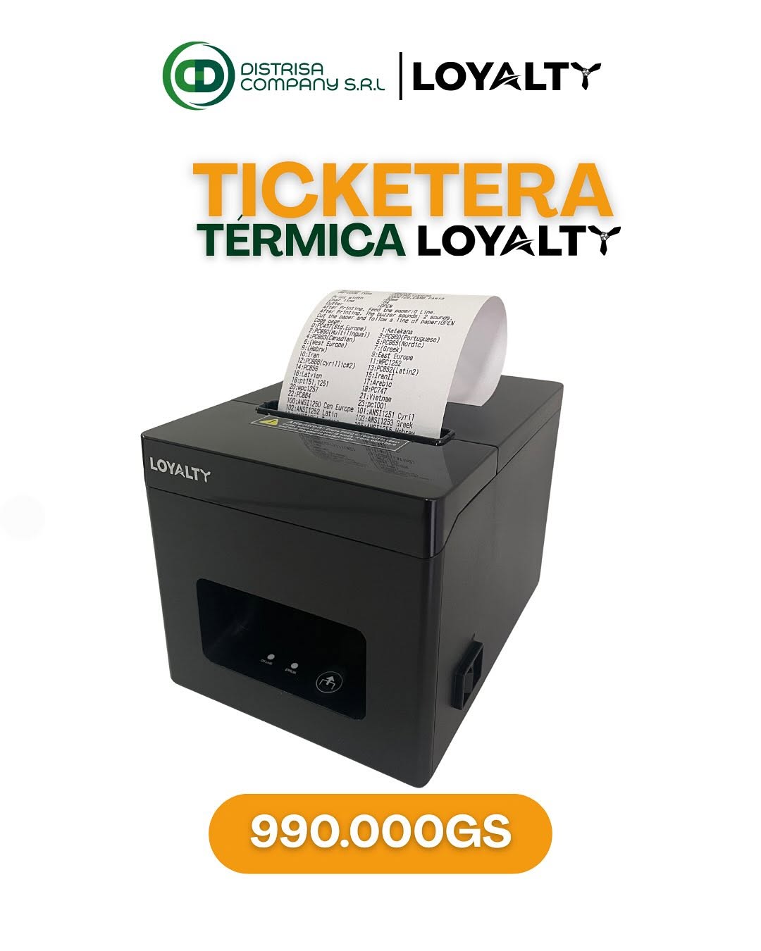 Impresora Etiquetas Loyalty 420B